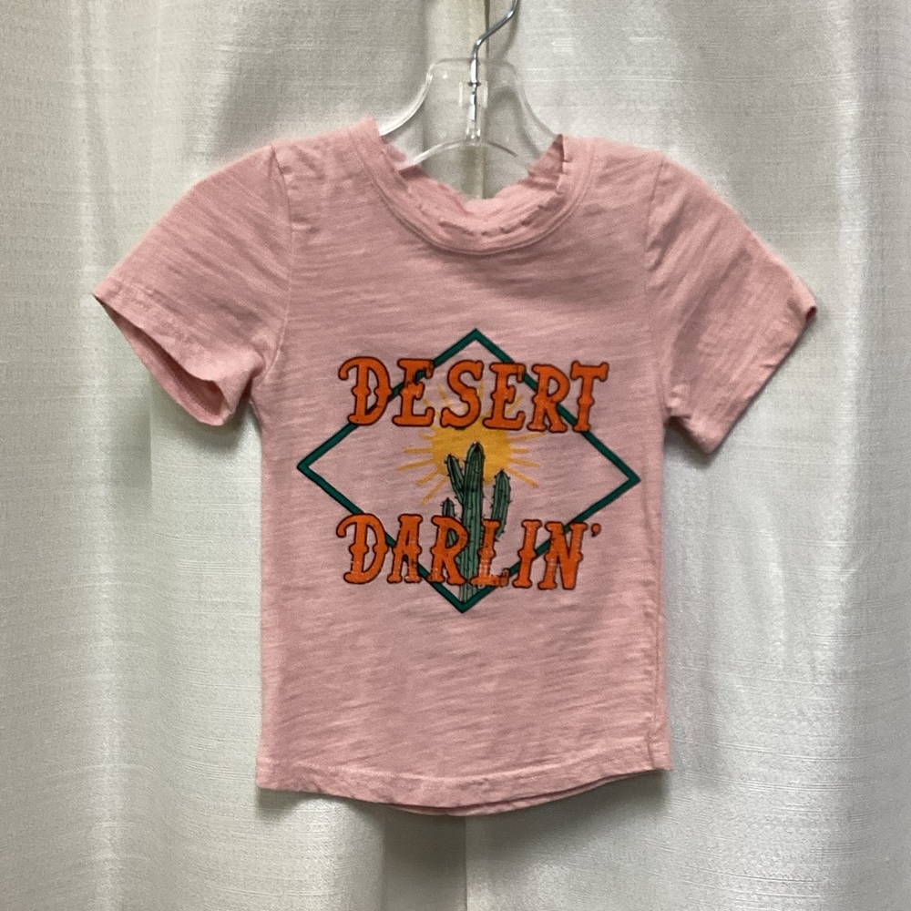 Desert Darlin' Kids Pink Graphic Tee